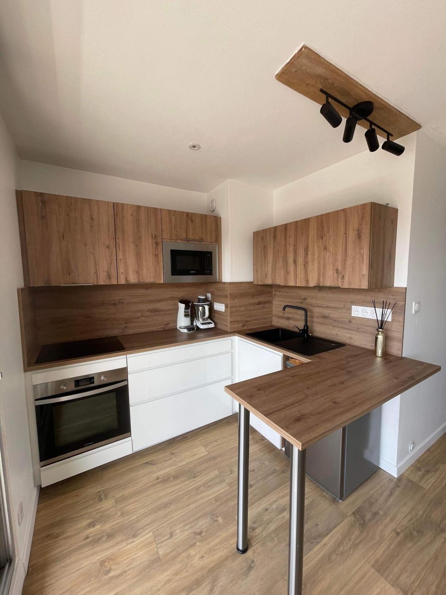 Appartement Vue Mer Proche Plage Et Centre 格朗维尔 外观 照片
